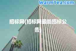 招标网(招标网招标公告)
