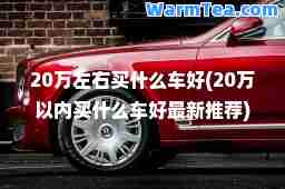 20万左右买什么车好(20万以内买什么车好)