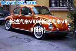 长城汽车v80(长城汽车v80报价)