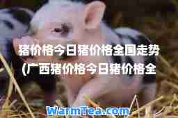 猪价格今日猪价格全国走势(广西猪价格今日猪价格全国走势)