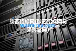 陕西招标网(陕西招标网与采购官网)