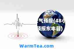 48小时天气预报(48小时天气预报东丰县)