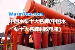 中国水泵十大名牌(中国水泵十大名牌利欧电机)
