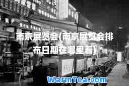 南京展览会(南京展览会排布日期在哪里看)