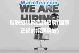 智联招聘网招聘(国家正规的招聘网站)