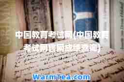 中国教育考试网(中国教育考试网官网成绩查询)