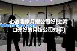 上海哪家月嫂公司好(上海口碑好的月嫂公司知乎)