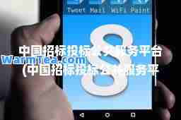 中国招标投标公共服务平台(中国招标投标公共服务平台手机版)