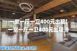一室一厅一卫400元出租(一室一厅一卫400元出租洛阳)