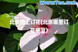 北京网上订花(北京哪里订花便宜)