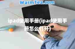 ipad使用手册(ipad使用手册怎么打开)