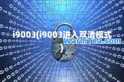 i9003(i9003进入双清模式)