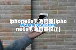iphone6s电池容量(iphone6s电池容量校正)