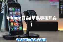 iphone开卖(苹果手机开卖)