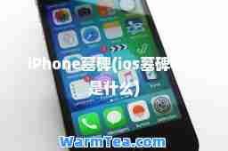 iPhone墓碑(ios墓碑机制是什么)