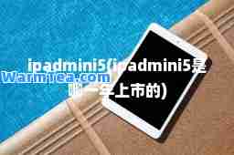 ipadmini5(ipadmini5是哪一年上市的)
