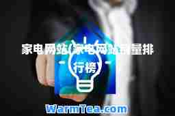 家电网站(家电网站销量排行榜)