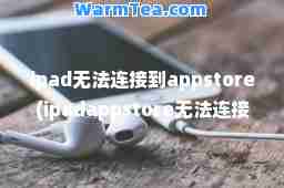 ipad无法连接到appstore(ipadappstore无法连接怎么办)