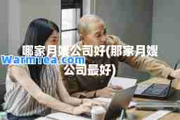 哪家月嫂公司好(那家月嫂公司最好)