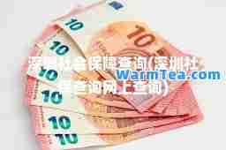 深圳社会保障查询(深圳社保查询网上查询)
