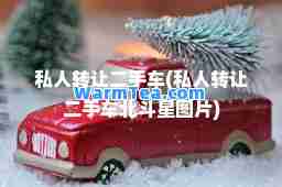 私人转让二手车(私人转让二手车北斗星图片)