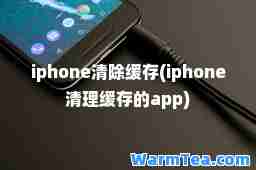 iphone清除缓存(iphone清理缓存的app)