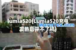 lumia520(Lumia520充电发热后开不了机)