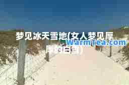 梦见冰天雪地(女人梦见厚厚的白雪)
