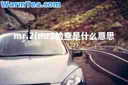 mr.2(mr2检查是什么意思)