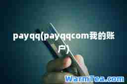 payqq(payqqcom我的账户)