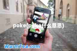 poke(poke什么意思)
