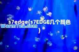 s7edge(s7EDGE几个颜色)