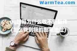 qq邮箱为什么收不到邮件(怎么找到我的邮箱地址)