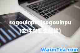 sogouinput(sogouinput文件夹怎么删除)