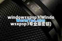 windowsxpsp3(Windowsxpsp3专业版密钥)