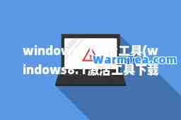 windows81激活工具(windows8.1激活工具下载)