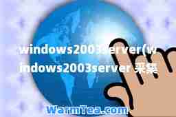 windows2003server(windows2003server 采集卡)