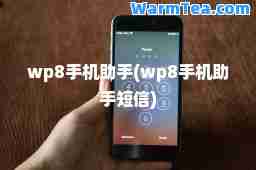 wp8手机助手(wp8手机助手短信)