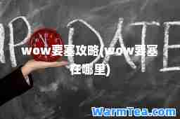 wow要塞攻略(wow要塞在哪里)
