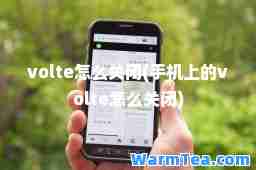 volte怎么关闭(手机上的volte怎么关闭) volte怎么关闭(手机上的volte怎么关闭)