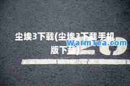尘埃3下载(尘埃3下载手机版下载)