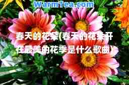 春天的花朵(春天的花朵开在最美的花季是什么歌曲)