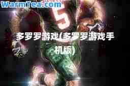 多罗罗游戏(多罗罗游戏手机版)