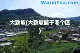 大致坡(大致坡属于哪个区)