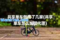 共享单车倒闭了几家(共享单车怎么加盟代理)