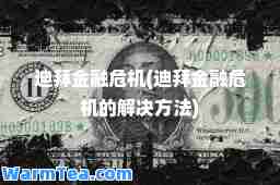 迪拜金融危机(迪拜金融危机的解决方法)