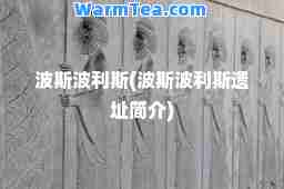 波斯波利斯(波斯波利斯遗址简介)