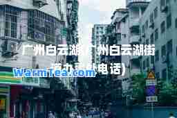 广州白云湖(广州白云湖街道办事处电话)