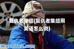 复仇者集结(复仇者集结用英语怎么说)