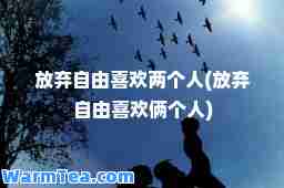 放弃自由喜欢两个人(放弃自由喜欢俩个人)